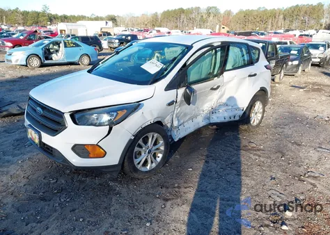 2018 Ford Escape S from USA, damaged, VIN 1FMCU0F79JUB79246